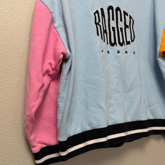 The Ragged Priest Color Block Crewneck - Picture 7 of 11